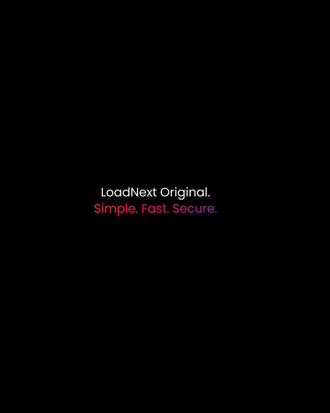 Anteprima LoadNext